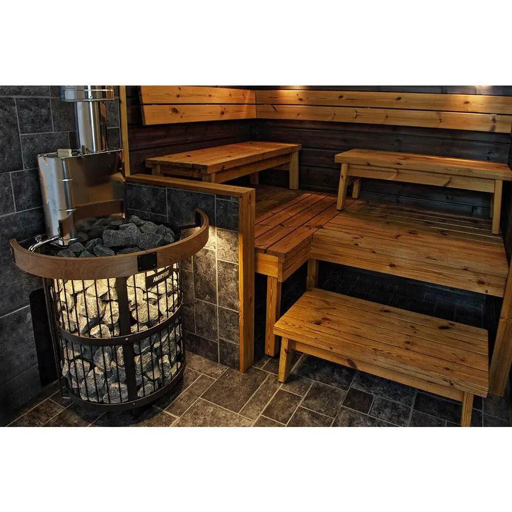 Harvia Legend 150 SL Wood Burning Sauna Stove - Finnish Sauna Builders by Finnish Sauna Builders