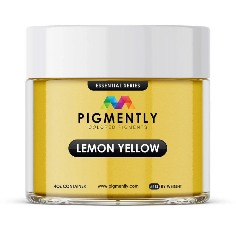 Lemon Yellow Epoxy Powder Pigment by UltraClear Epoxy