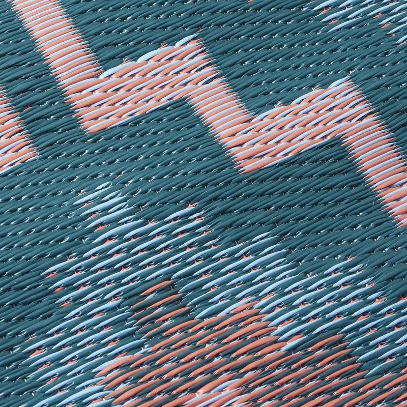 Lhasa - Green Outdoor Rug for Patio by Fab Habitat