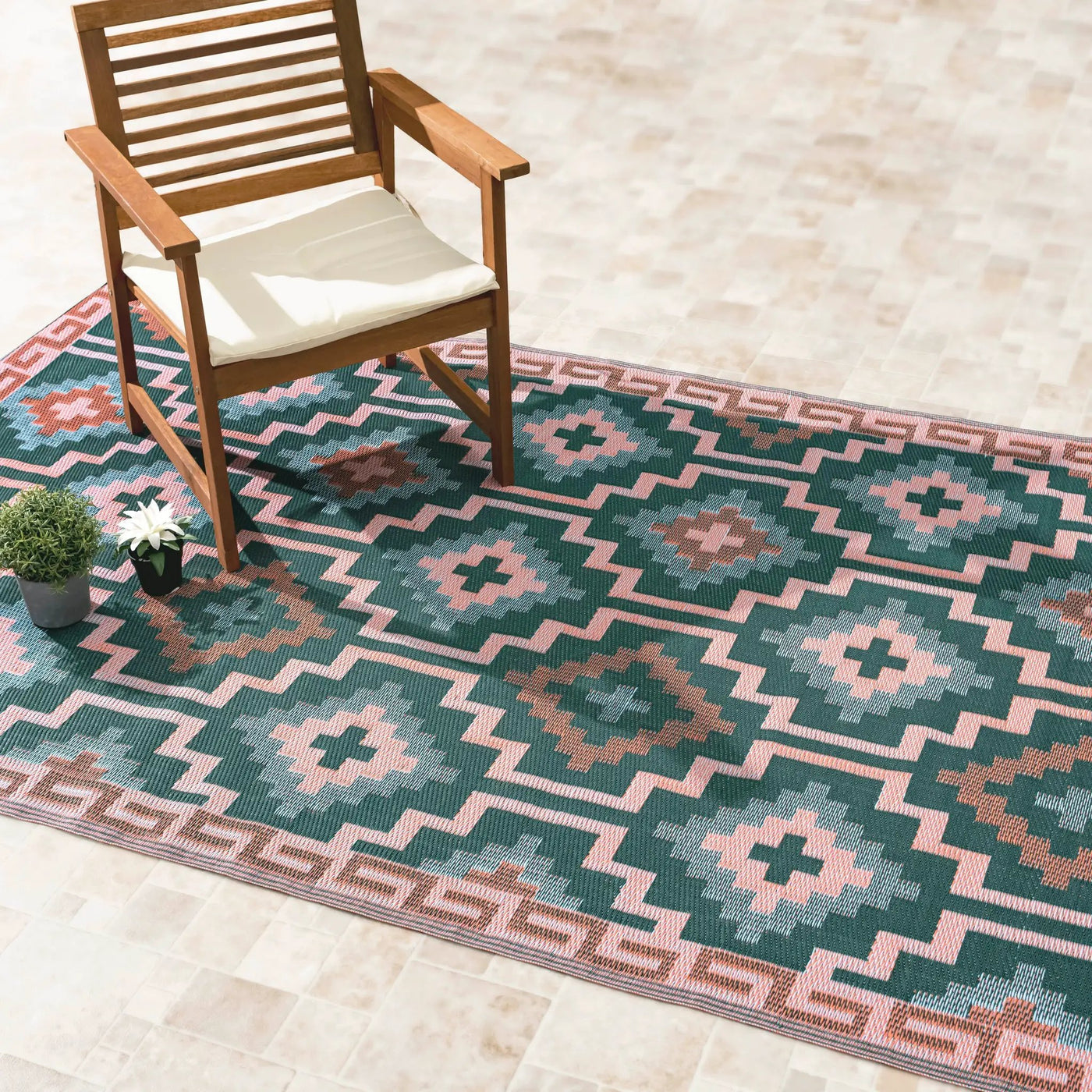 Lhasa - Outdoor Rug for Patio by Fab Habitat