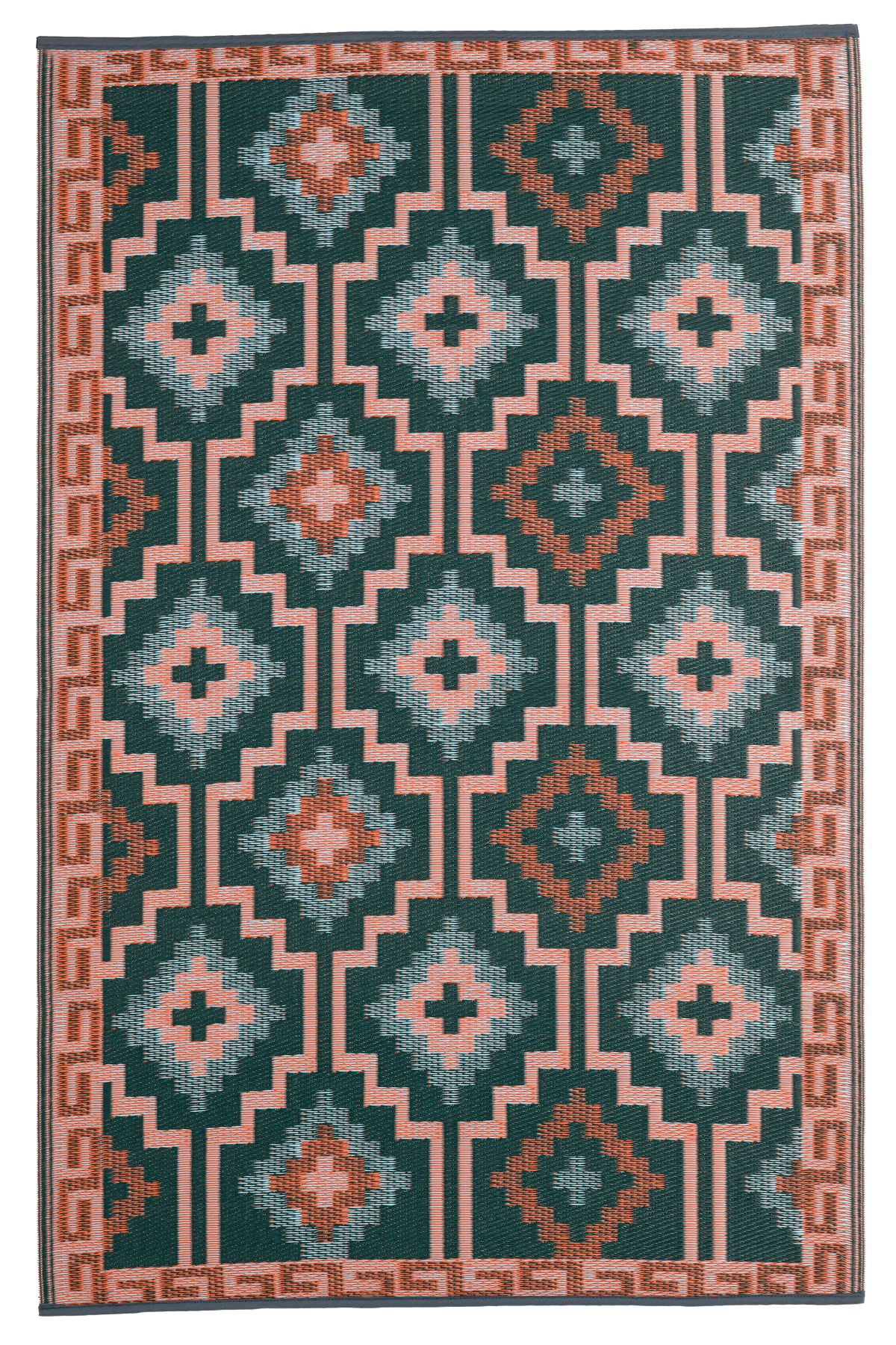 Lhasa - Green Outdoor Rug for Patio by Fab Habitat