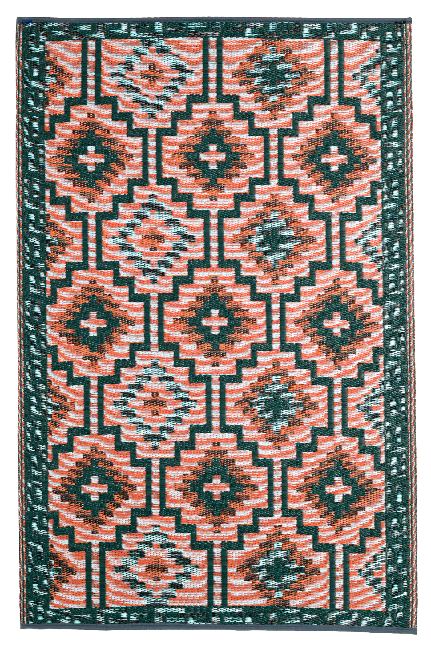 Lhasa - Green Outdoor Rug for Patio by Fab Habitat