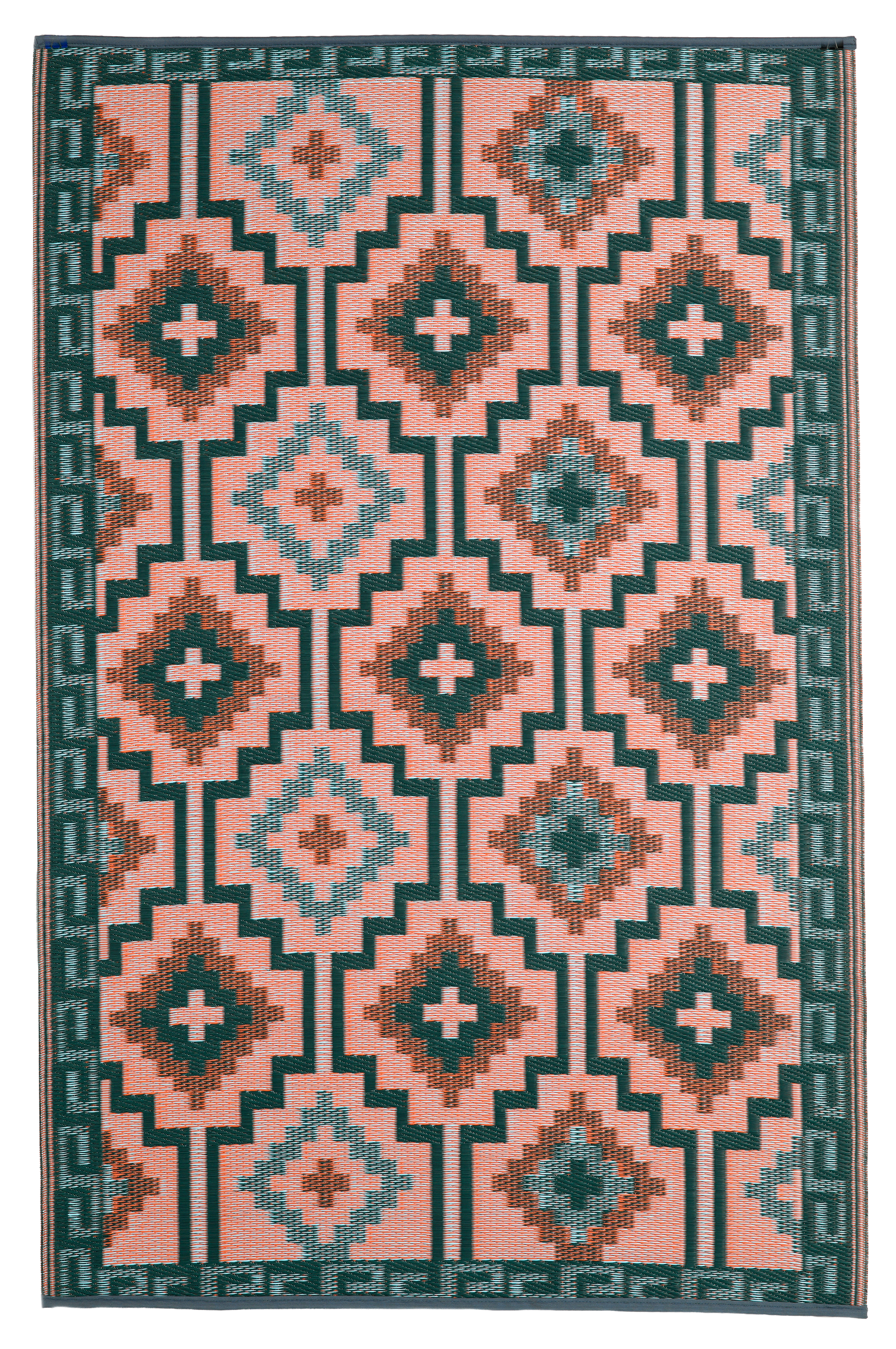 Lhasa - Green Outdoor Rug for Patio by Fab Habitat
