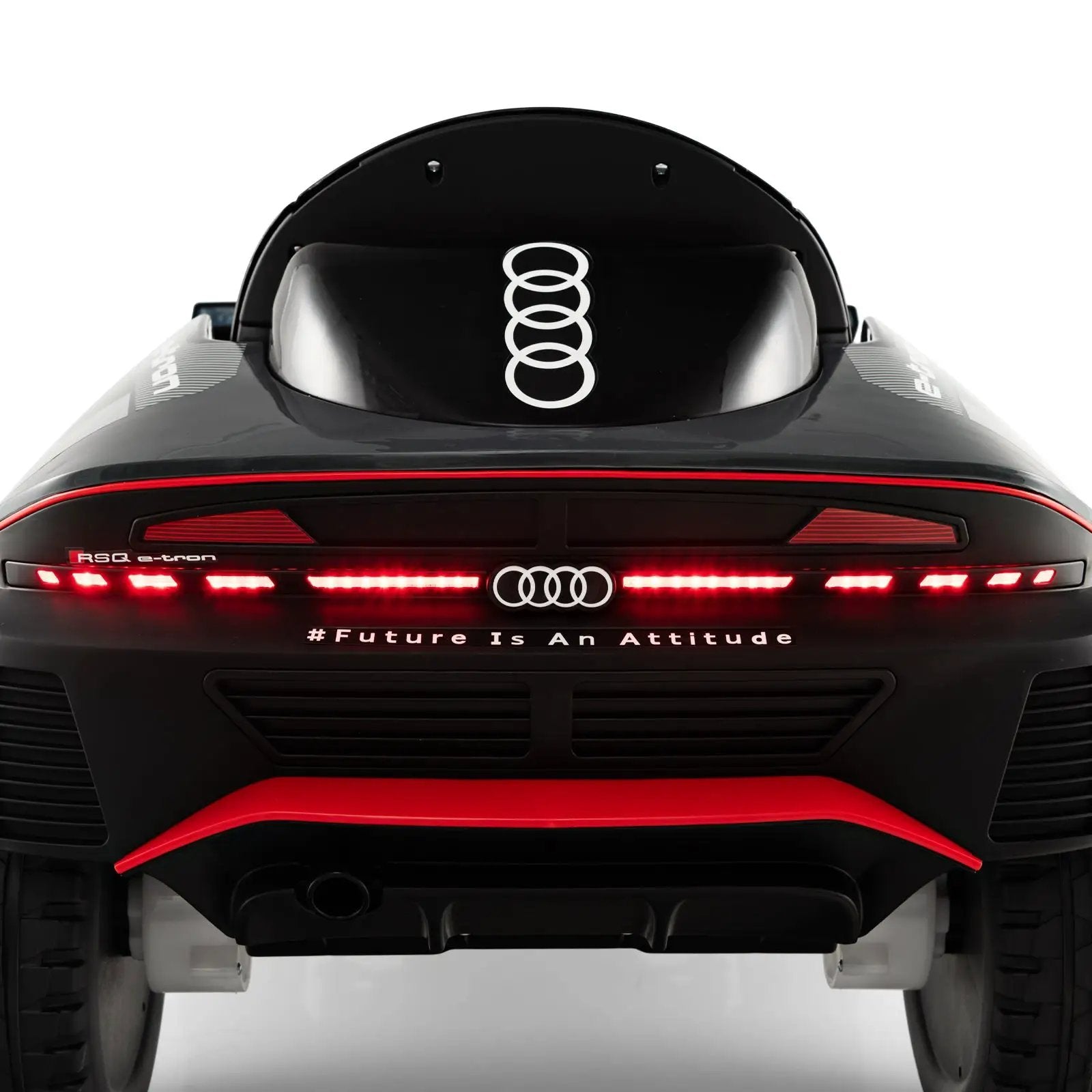 Licensed Audi Kids Ride On E-tron Racing Car-Gray by DirectDeals