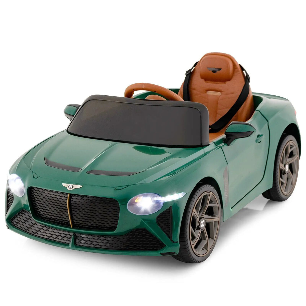 12V Powered Car Kids Ride-on Racer Car Licensed Bentley Bacalar by DirectDeals