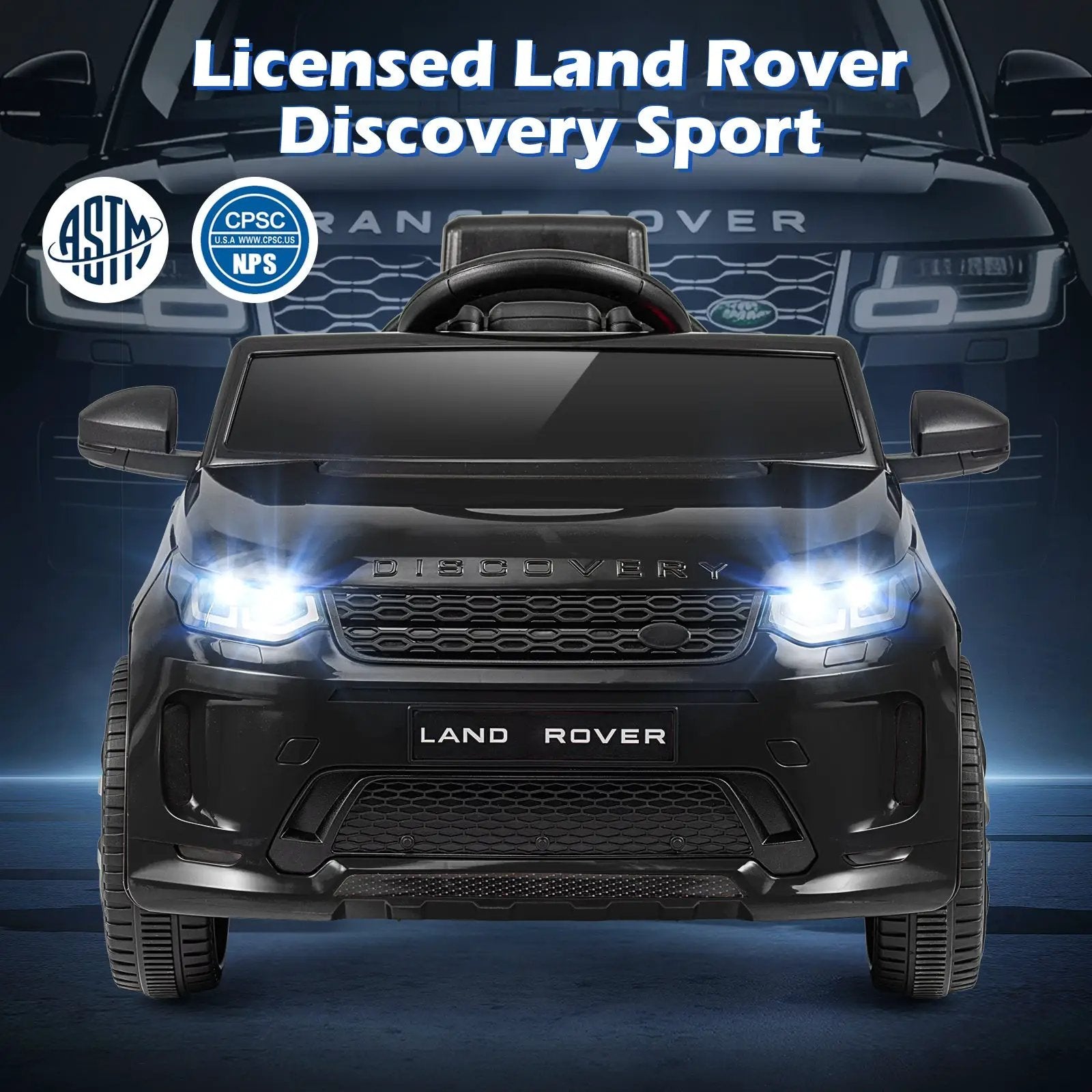 Licensed Land Rover Kids Ride on Car 12V Battery Powered Kids Electric Car by DirectDeals