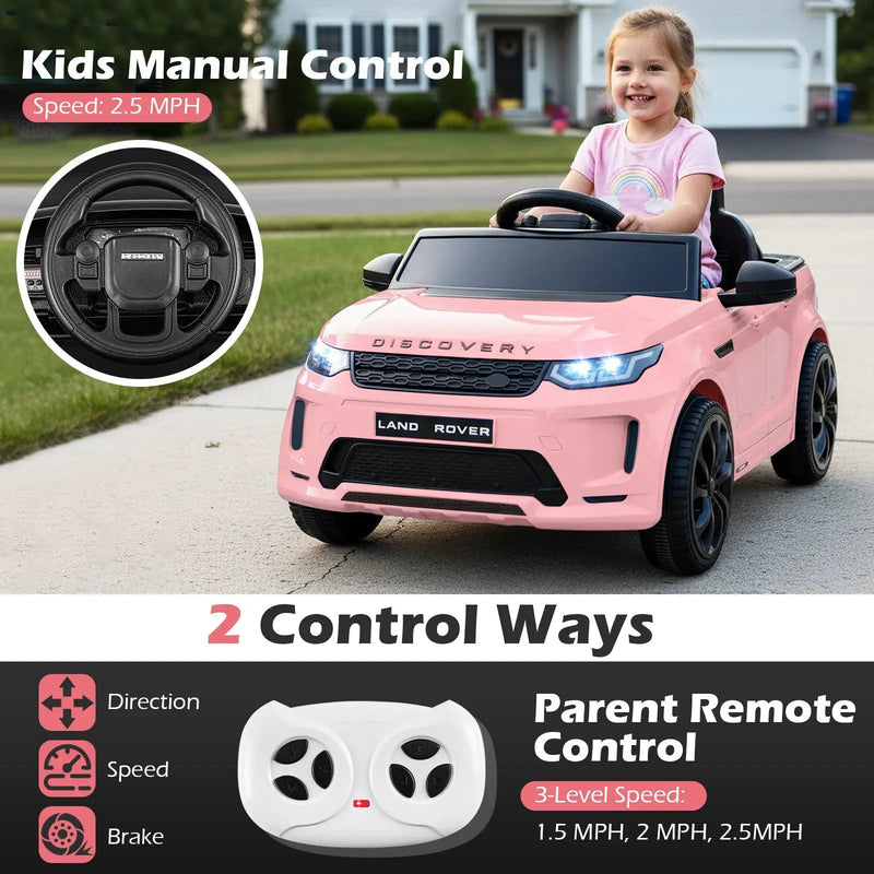 Licensed Land Rover Kids Ride on Car 12V Battery Powered Kids Electric Car by DirectDeals