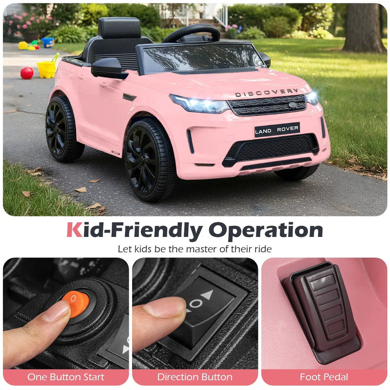 Licensed Land Rover Kids Ride on Car 12V Battery Powered Kids Electric Car by DirectDeals