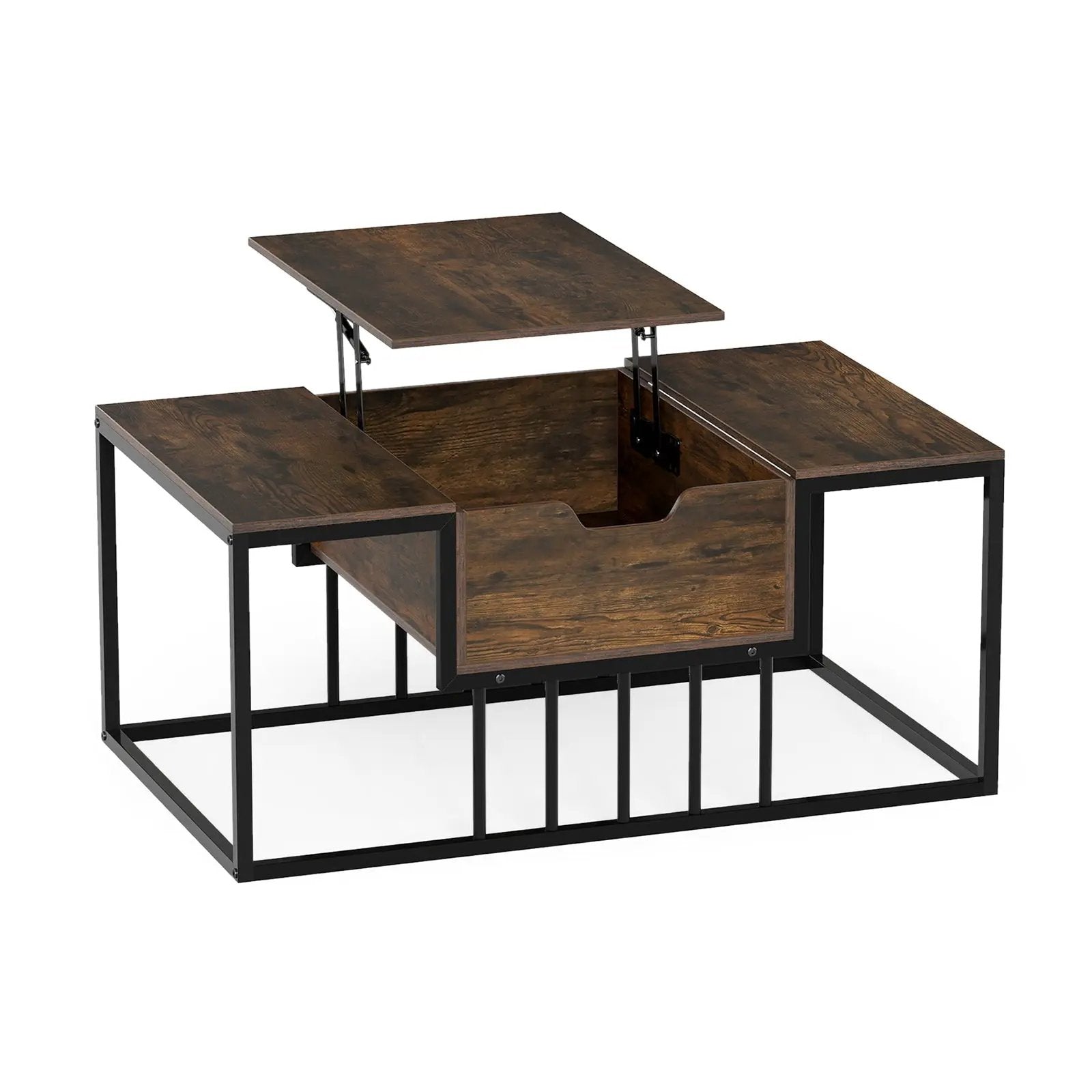Lift Top Coffee Table Modern Center Table with Hidden Storage Compartment by DirectDeals