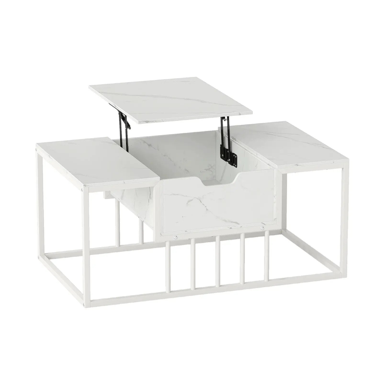 Lift Top Coffee Table Modern Center Table with Hidden Storage Compartment by DirectDeals