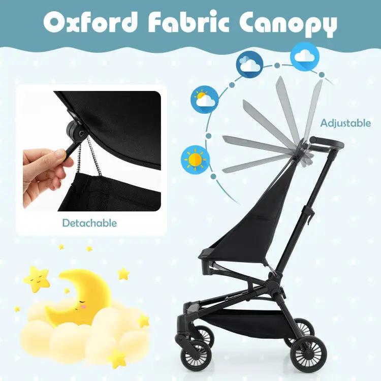 Lightweight Airplane-Ready Stroller with All-Terrain Wheels by DirectDeals