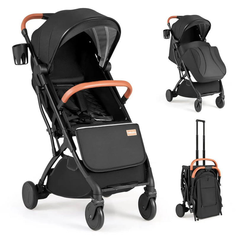 Lightweight Baby Stroller Compact Travel Stroller with One-Hand Folding by DirectDeals