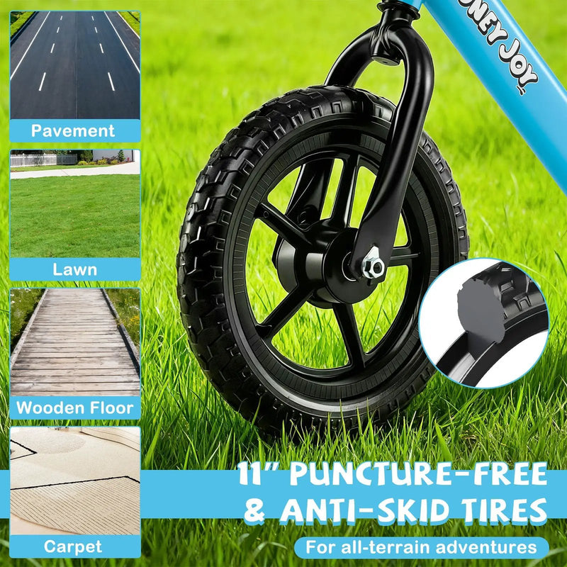 Lightweight Toddler Balance Bike No Pedal Training Bicycle by DirectDeals