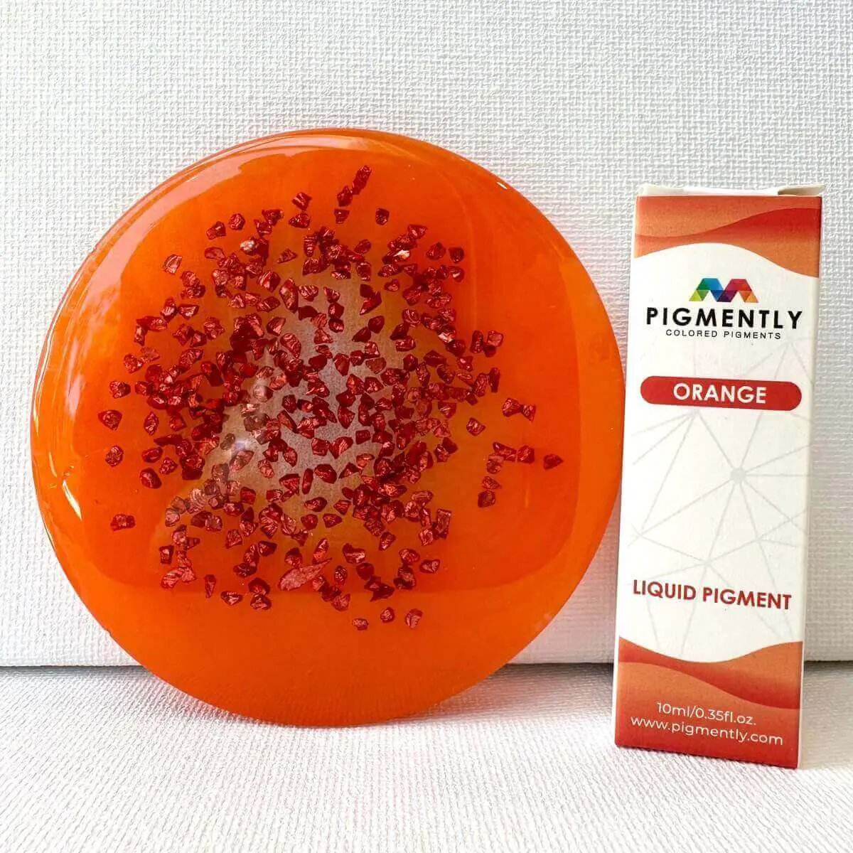 Orange Liquid Epoxy Dye by UltraClear Epoxy