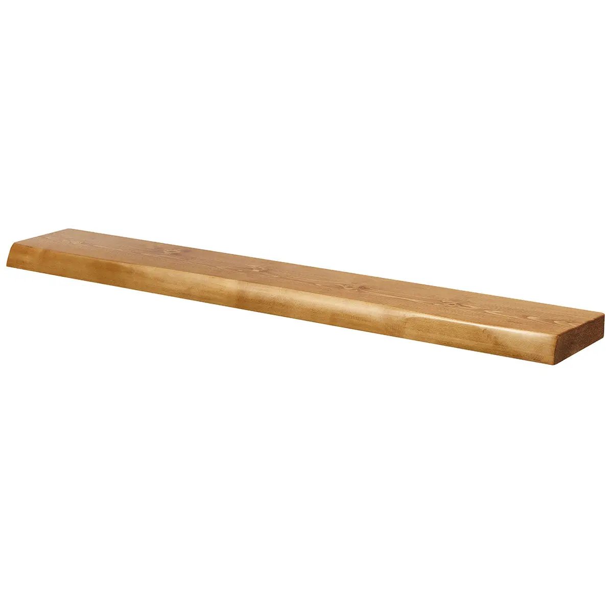 Live Edge Floating Wall Shelf – Solid Real Wood by Dogberrycollections