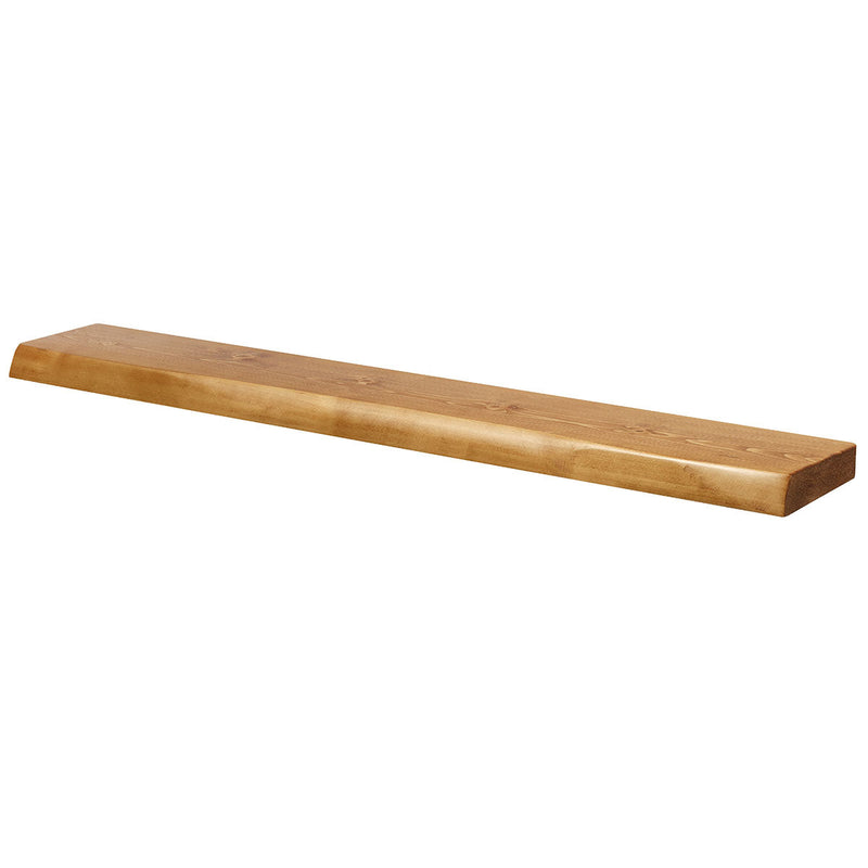 Live Edge Floating Wall Shelf – Solid Real Wood by Dogberrycollections