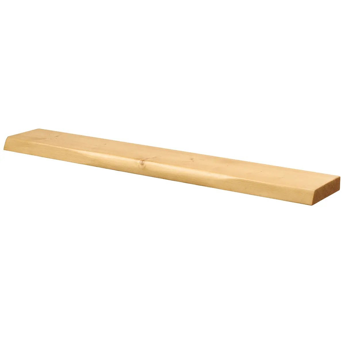 Live Edge Floating Wall Shelf – Solid Real Wood by Dogberrycollections