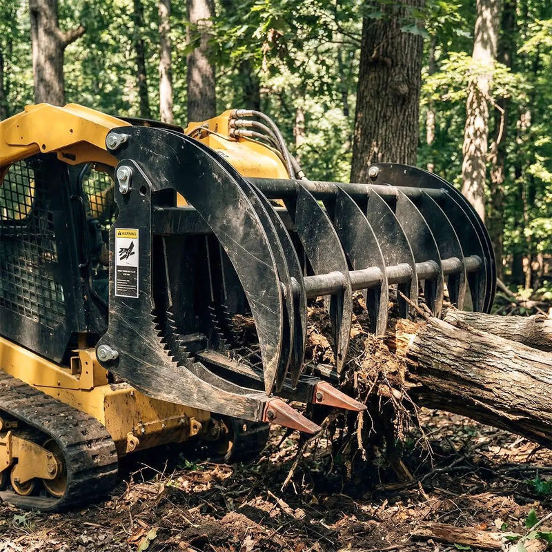 Greatbear 78" Heavy Root Grapple Rake by Chery Industrial