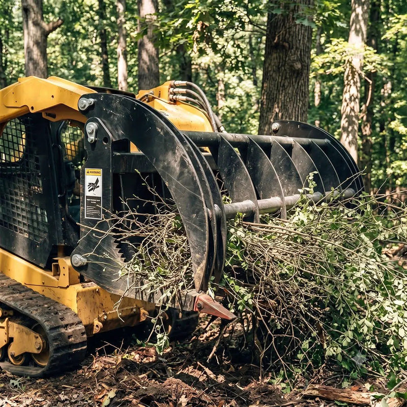 Greatbear 78" Heavy Root Grapple Rake by Chery Industrial