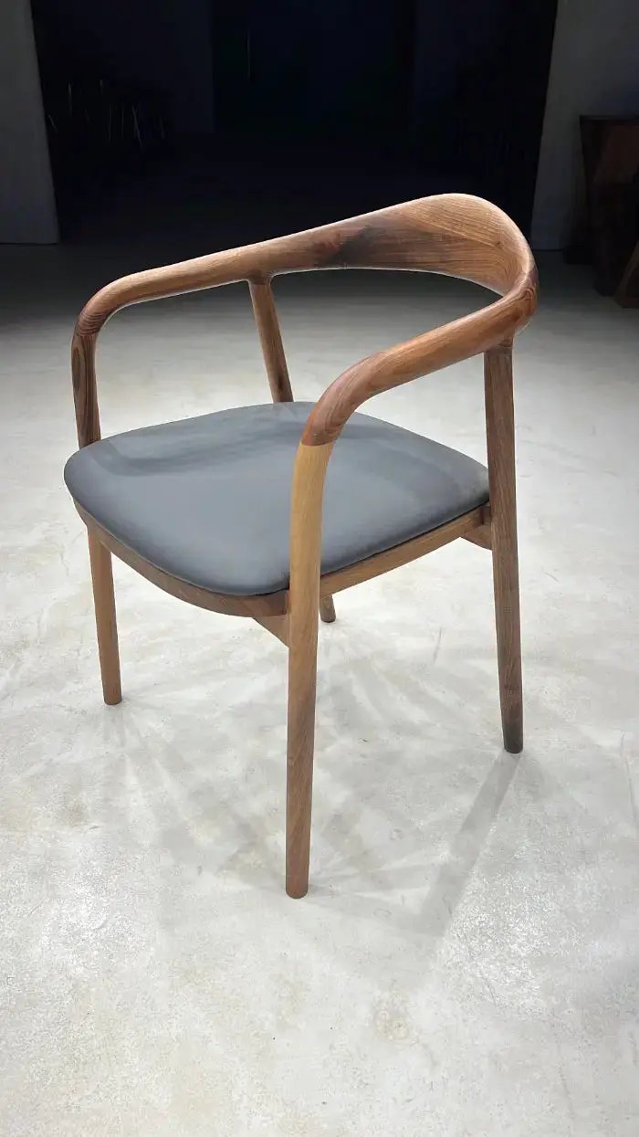 Luxury Solid Wood Chair Made Of Walnut C-2 by Gizz