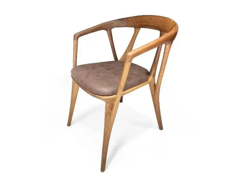 Luxury Premium Solid Walnut Chair - Italian Style by Gizz