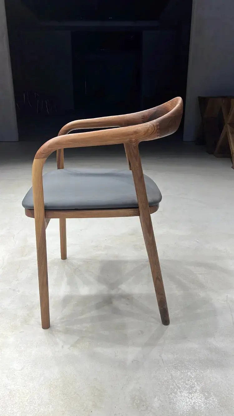 Luxury Solid Wood Chair Made Of Walnut C-2 by Gizz