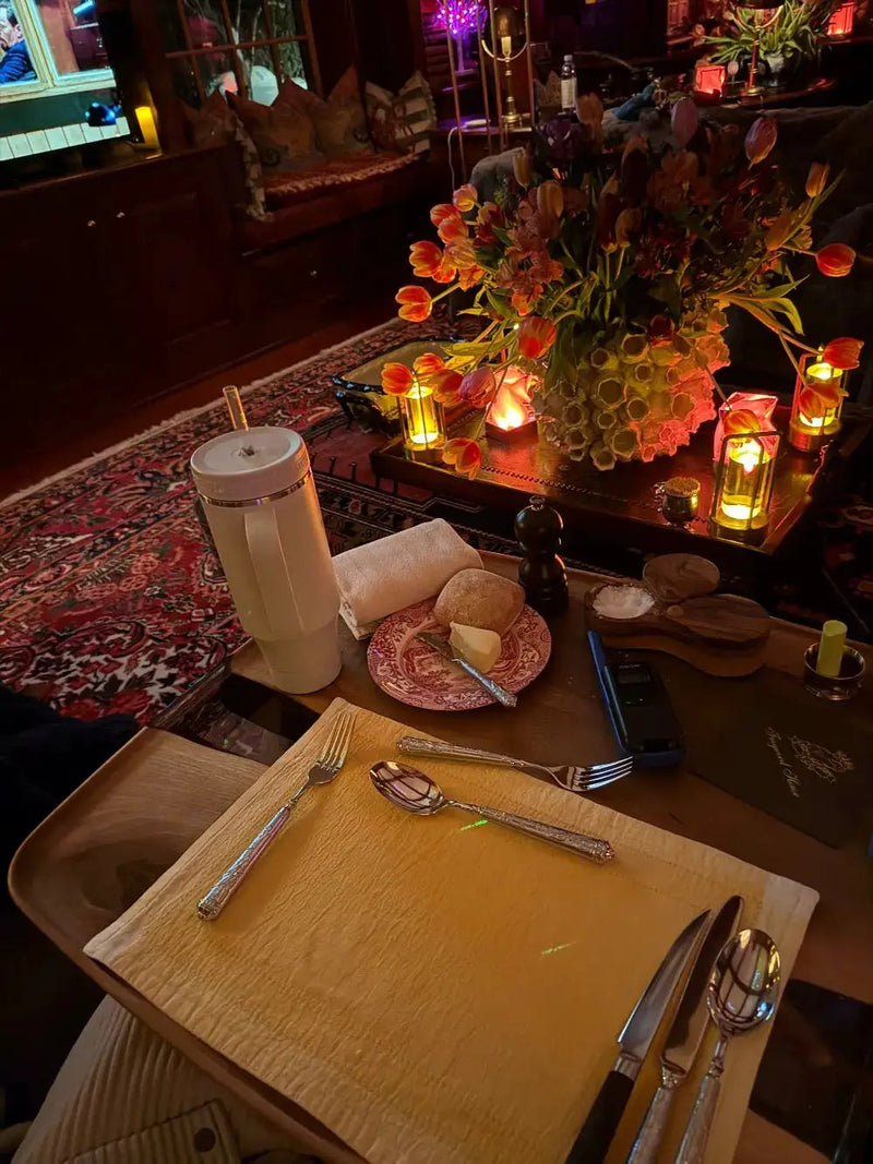 Luxury Walnut Epoxy Resin Tv, Laptop and Snack Tray by Gizz