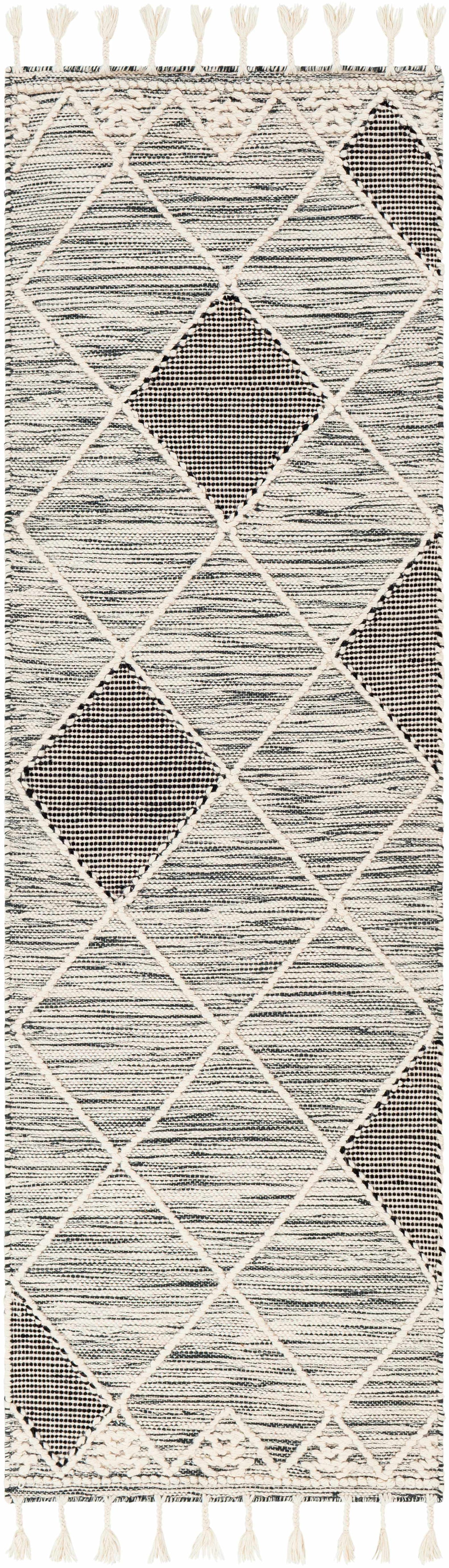 Mabua Tasseled Jute&Wool Rug - Clearance by Boutique Rugs