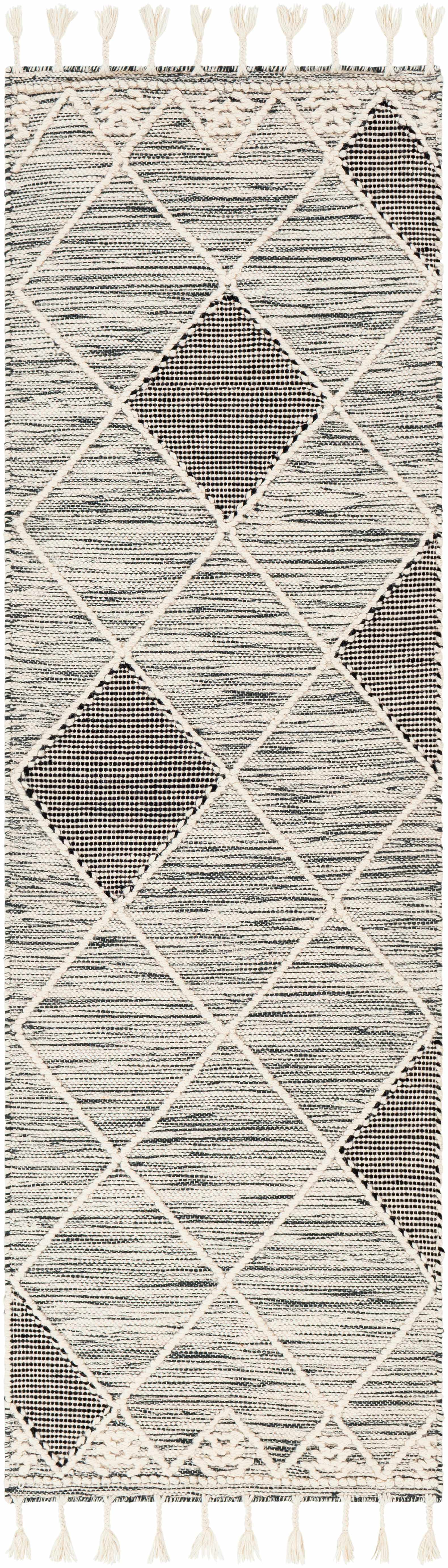 Mabua Tasseled Jute&Wool Rug - Clearance by Boutique Rugs