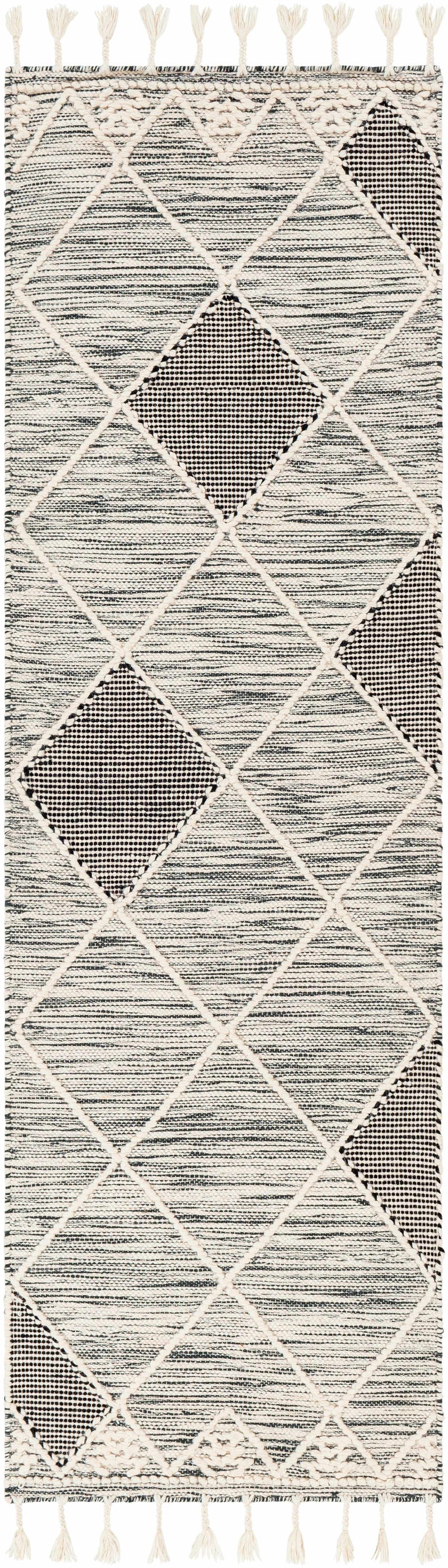 Mabua Tasseled Jute&Wool Rug - Clearance by Boutique Rugs