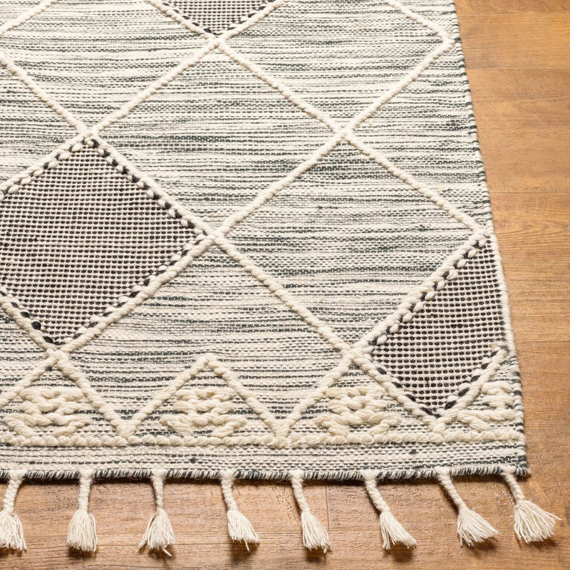 Mabua Tasseled Jute&Wool Rug - Clearance by Boutique Rugs