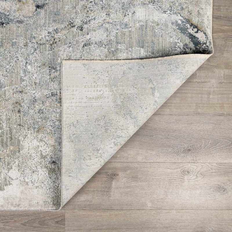 Maddington Gray Marble Thick Luxe Rug by Boutique Rugs