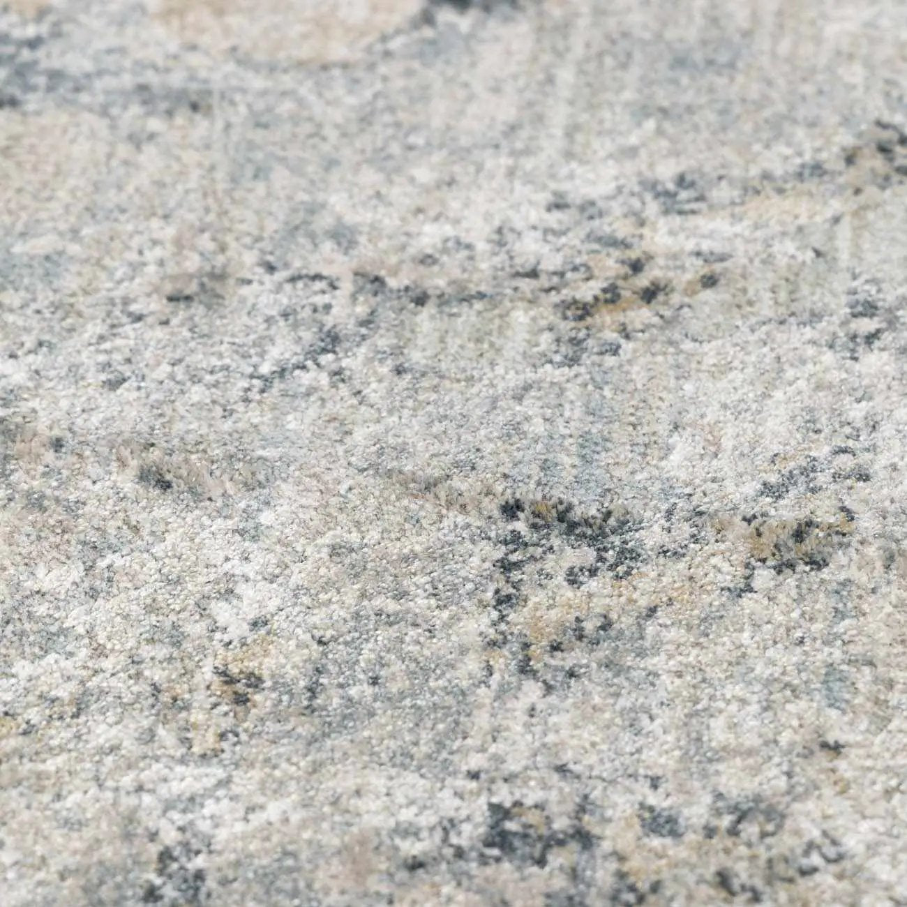 Maddington Gray Marble Thick Luxe Rug by Boutique Rugs