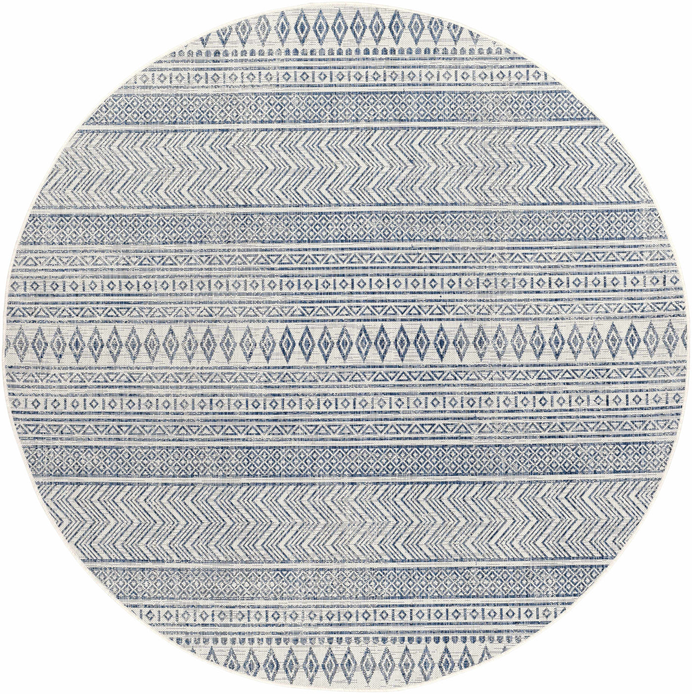 Madras Light Blue Green All Over Performance Outdoor Area Rug by Boutique Rugs