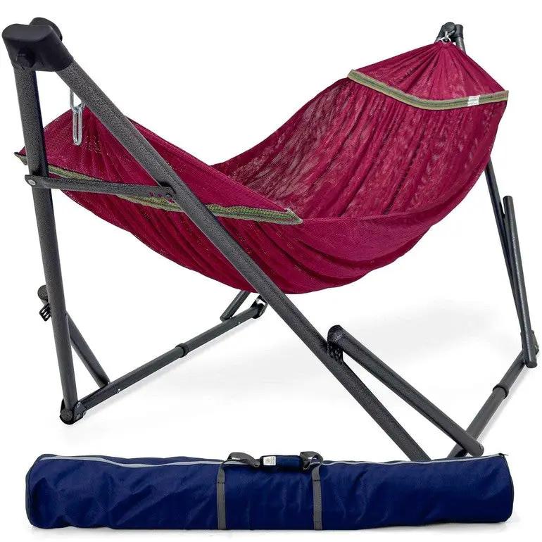 Tranquillo Original Collapsible Hammock with Stand for Ultimate Relaxation by Megsu