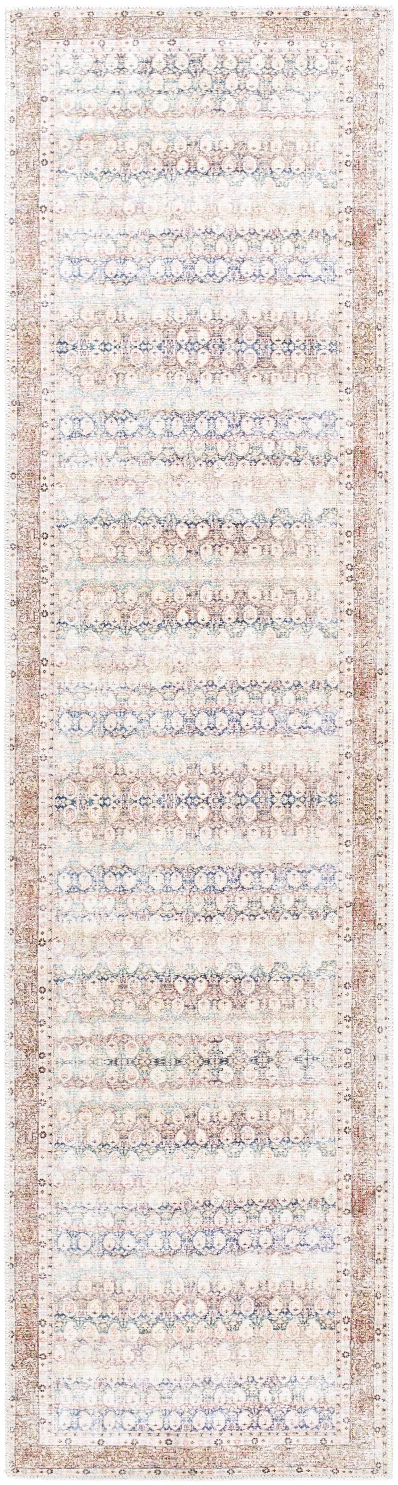 Maligaya Distressed Washable Rug - Clearance by Boutique Rugs