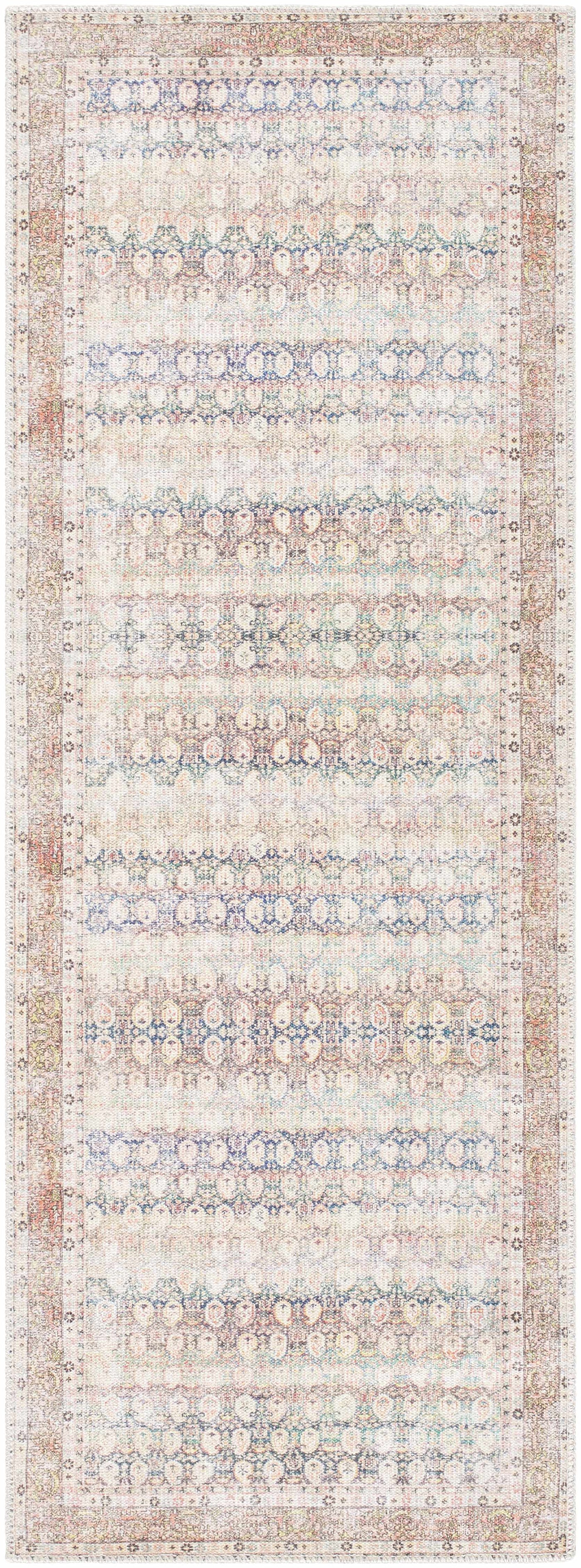 Maligaya Distressed Washable Rug - Clearance by Boutique Rugs