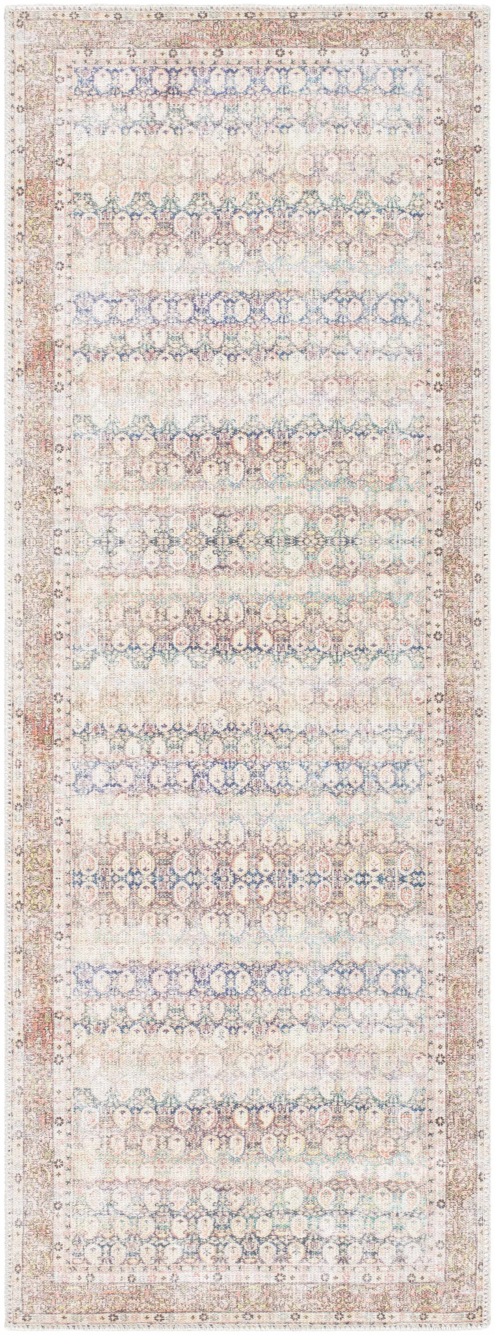 Maligaya Distressed Washable Rug - Clearance by Boutique Rugs