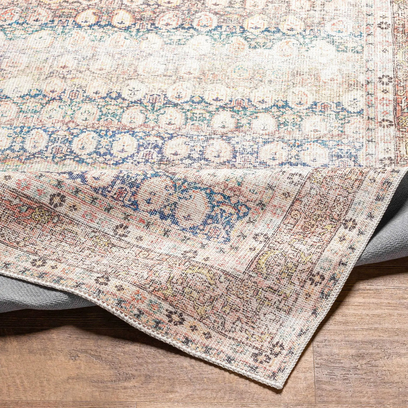 Maligaya Distressed Washable Rug - Clearance by Boutique Rugs