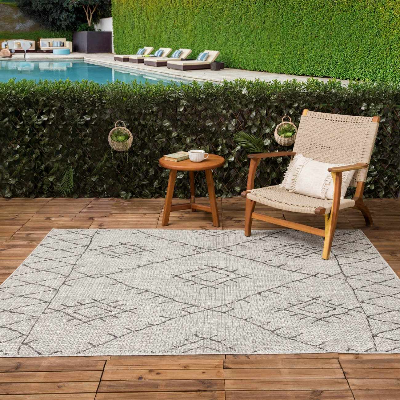 Marwood Nordic Performance Outdoor Rug by Boutique Rugs