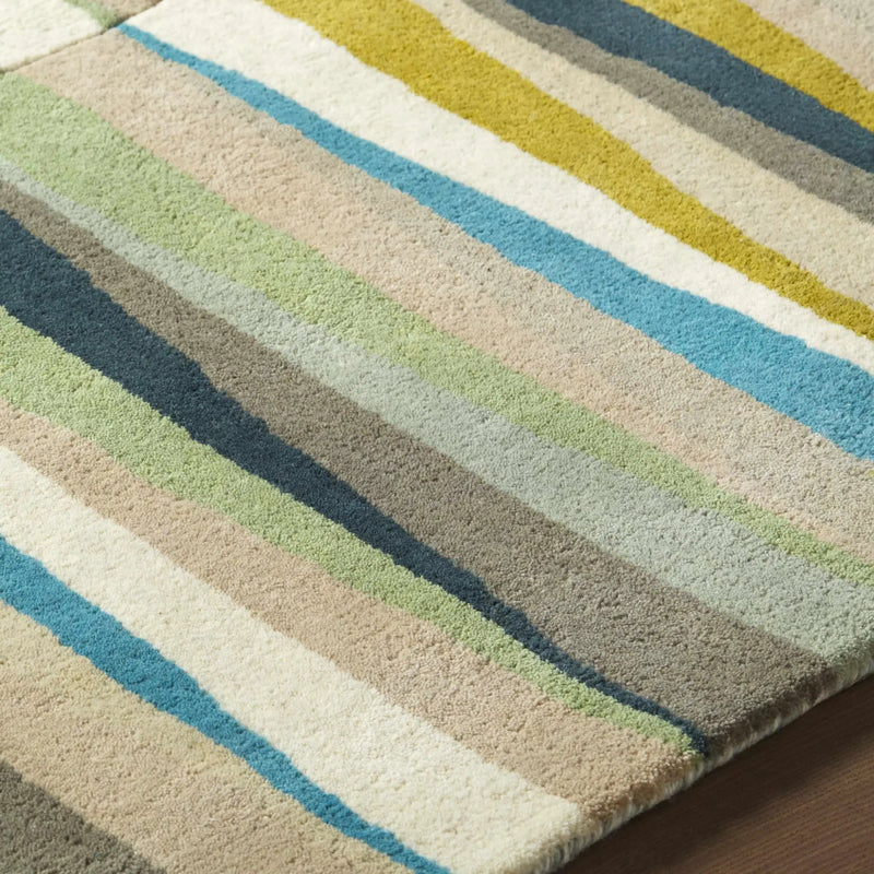 Mathiston Geometric Triangles Wool Rug by Boutique Rugs