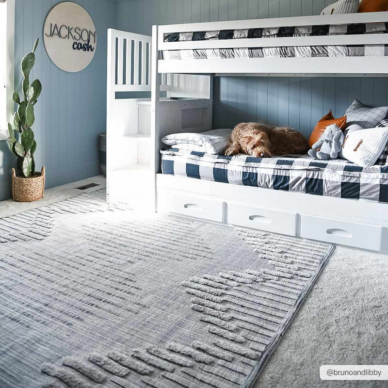Maulawin High-Low Rustic Rug by Boutique Rugs