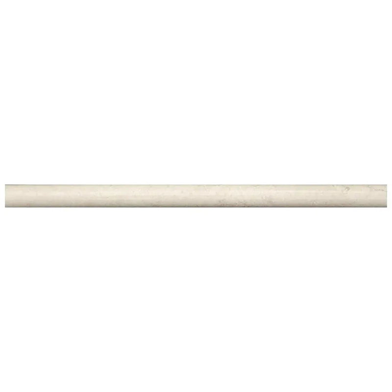 Beige 0.5x12 Polished Crema Marfil Pencil Marble Tile Trim (10 pack, 0.5 sq ft/case) by Apollo Tile