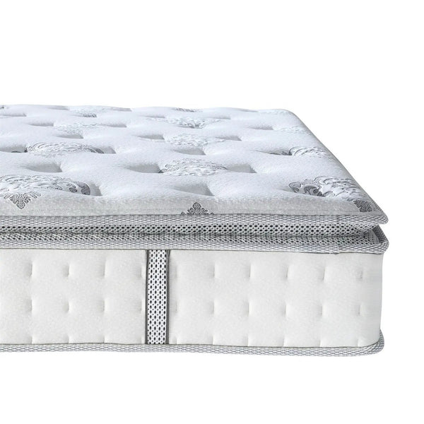 12 inch Medium Firm Pillow Top Hybrid Mattress In A Box - King Size, photo 2 of 5