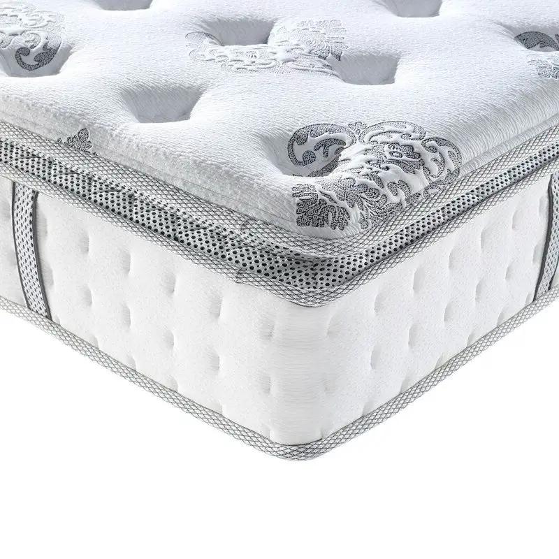 12 inch Medium Firm Pillow Top Hybrid Mattress In A Box - King Size by HomePacific