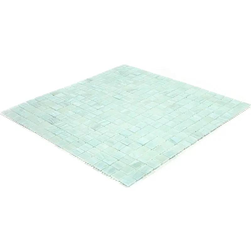 Ice Green 12x12 Glossy Uniform Square Glass Mosaic Tile (20 pack, 18.69 sq ft/case) by Apollo Tile