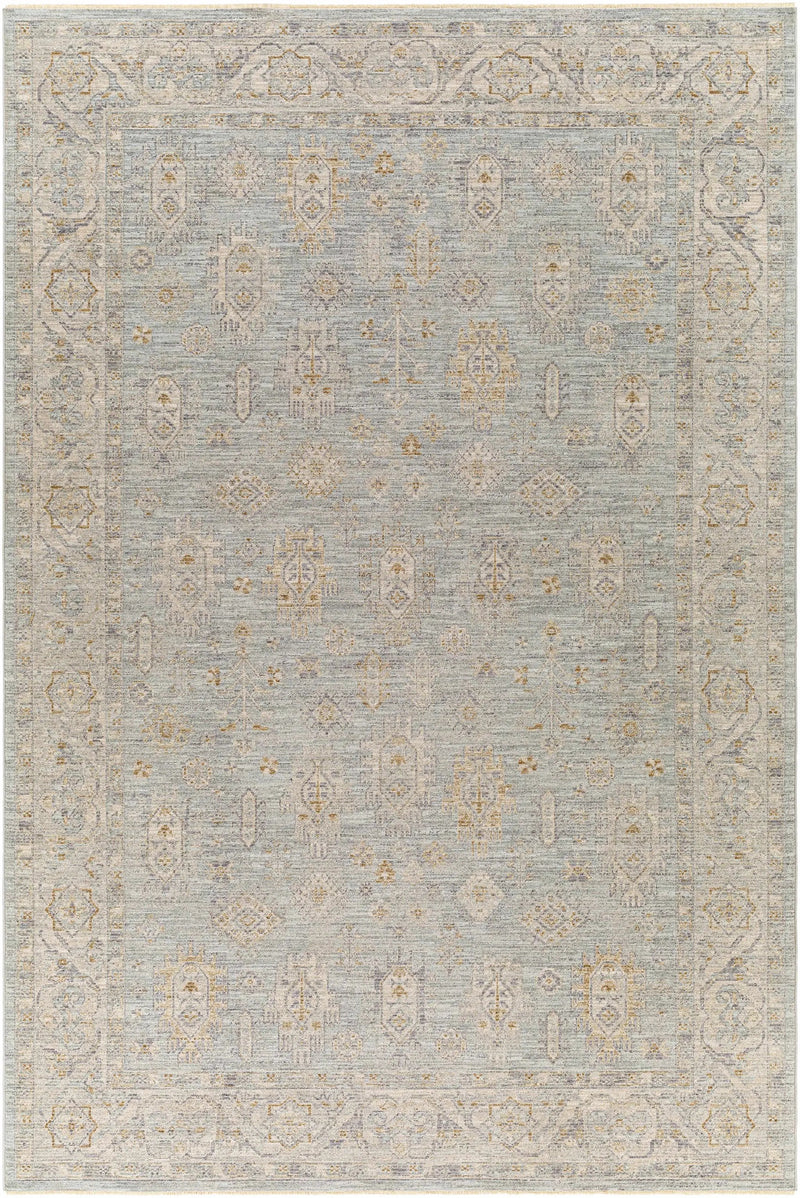 Coby Deep Teal Avant Garde Thick Luxe Area Rug by Boutique Rugs