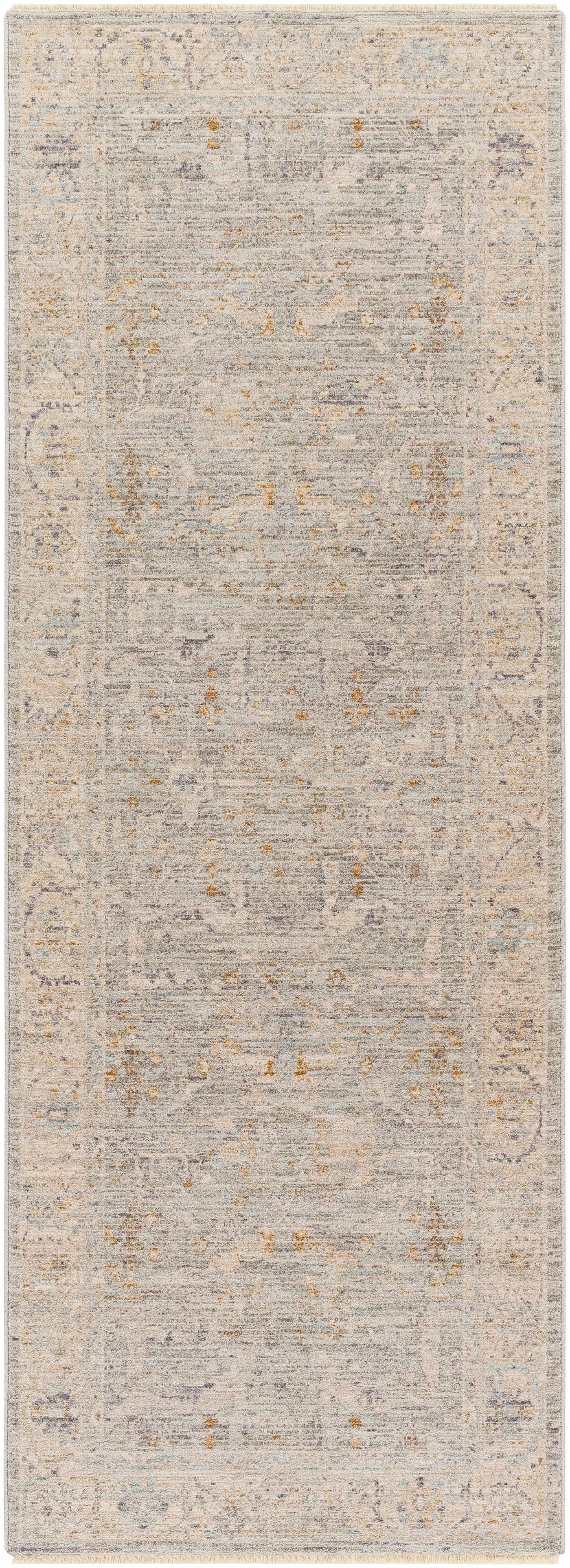 Merv Beige Neutral Thick Luxe Statement Rug by Boutique Rugs