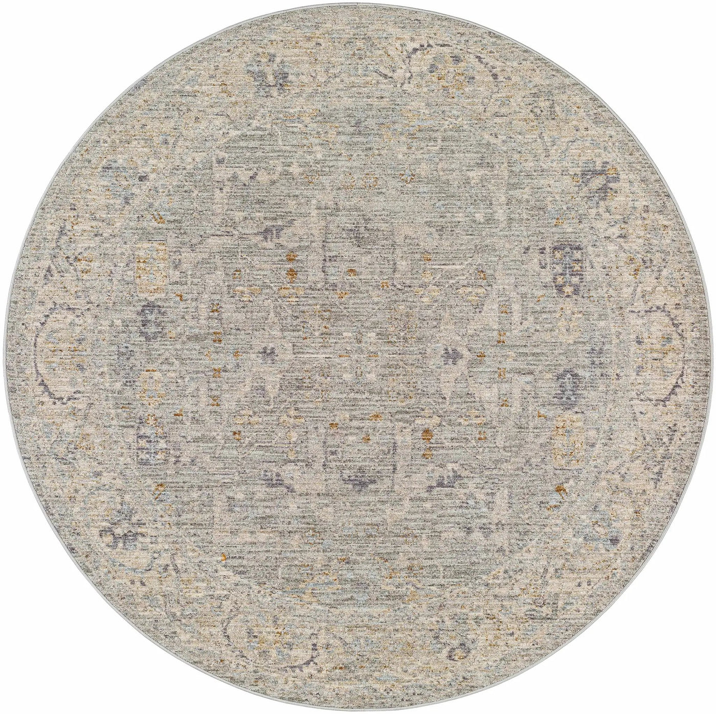 Merv Beige Neutral Thick Luxe Statement Rug by Boutique Rugs