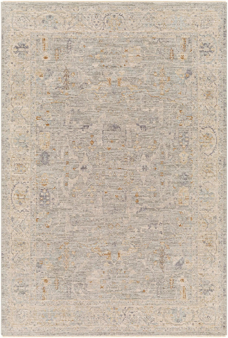 Merv Beige Neutral Thick Luxe Statement Rug by Boutique Rugs
